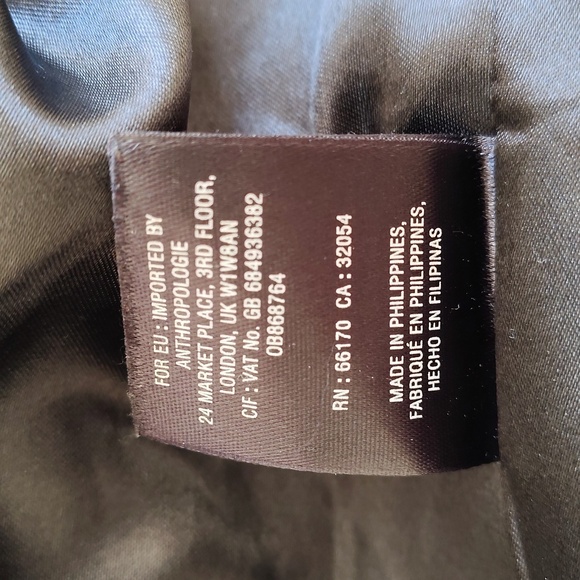 NWOT ANTHROPOLOGIE ett:twa Blooming Blazer Floral Velvet Size 12 - Picture 14 of 14